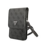 guess-guess-7-inch-leather-wallet-bag-schwarz